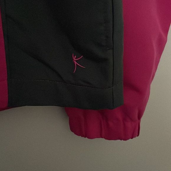 Danskin Large pink & gray lightweight spring coat. EUC. - Picture 3 of 7